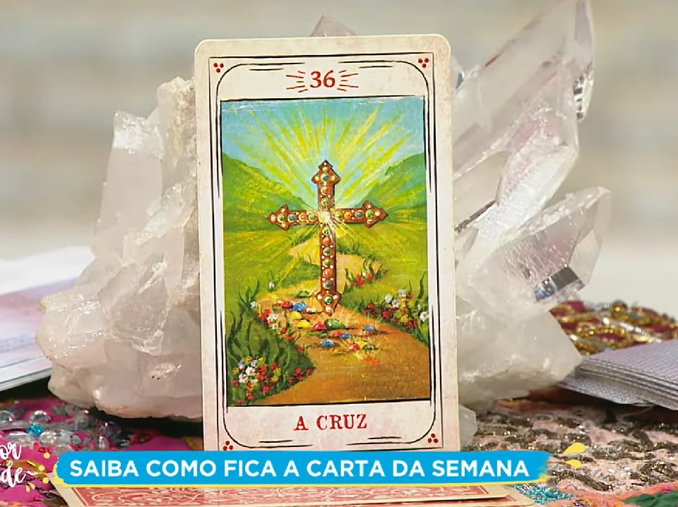 Confira a carta da semana segundo o Baralho Cigano