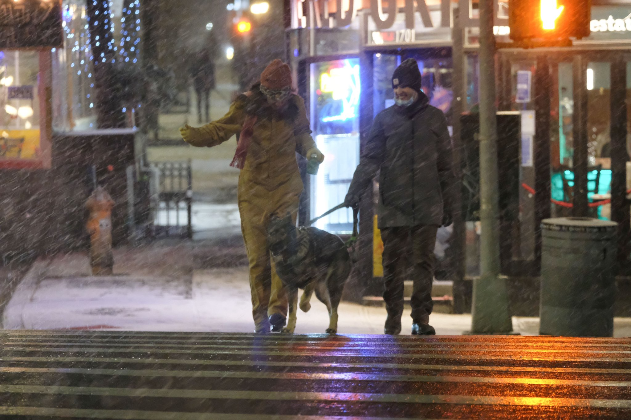 Tempestade de neve cancela 2900 voos nos EUA e coloca 85 milhões em alerta Foto: reprodução/Twitter/@NYCMayorsOffice