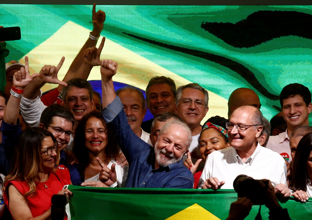 Lula em discurso em São Paulo  REUTERS/Carla Carniel