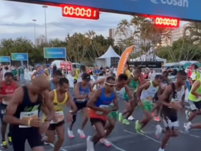 A maratona na capital fluminense é o maior evento do tipo na América Latina. Foto: Reprodução/Instagram