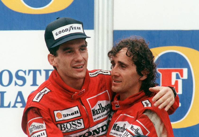 Senna e Prost: rivalidade dentro da McLaren
