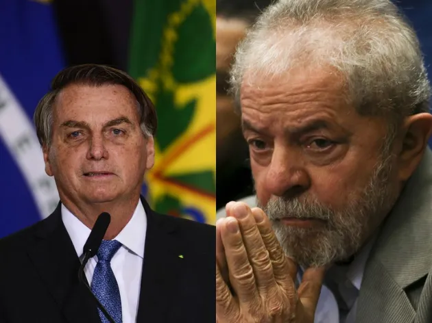 Se eleição fosse hoje, Lula ficaria à frente de Jair Bolsonaro no primeiro turno