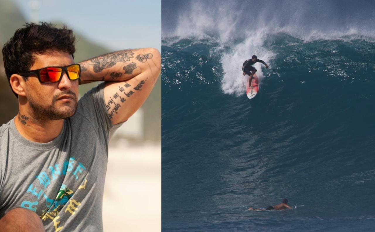 Big-rider André Pássaro vai estrear nas bombas de Nazaré Thiago Blum