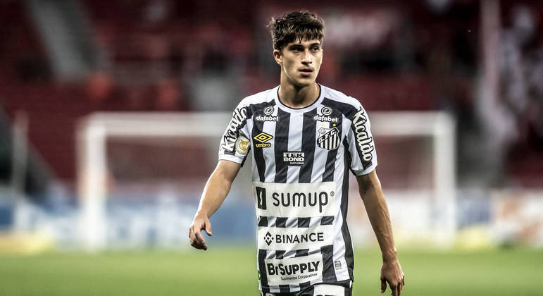 Gabriel Pirani, do Santos, será emprestado ao Cuiabá para a disputa do Brasileirão Ivan Sorti/Santos FC