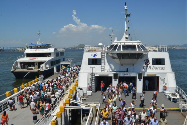 O contrato atual entre Barcas e Governo do Rio termina em fevereiro deste ano Reprodução/Governo do Estado do Rio