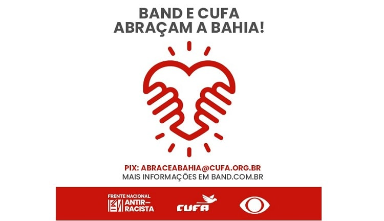 Campanha "Abrace a Bahia" arrecada mais de R$ 56 milhões
