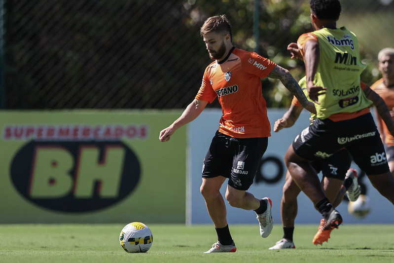 Eduardo Sasha está na lista de relacionados e pode ser uma das apostas do técnico Mohamed Pedro Souza / Atlético