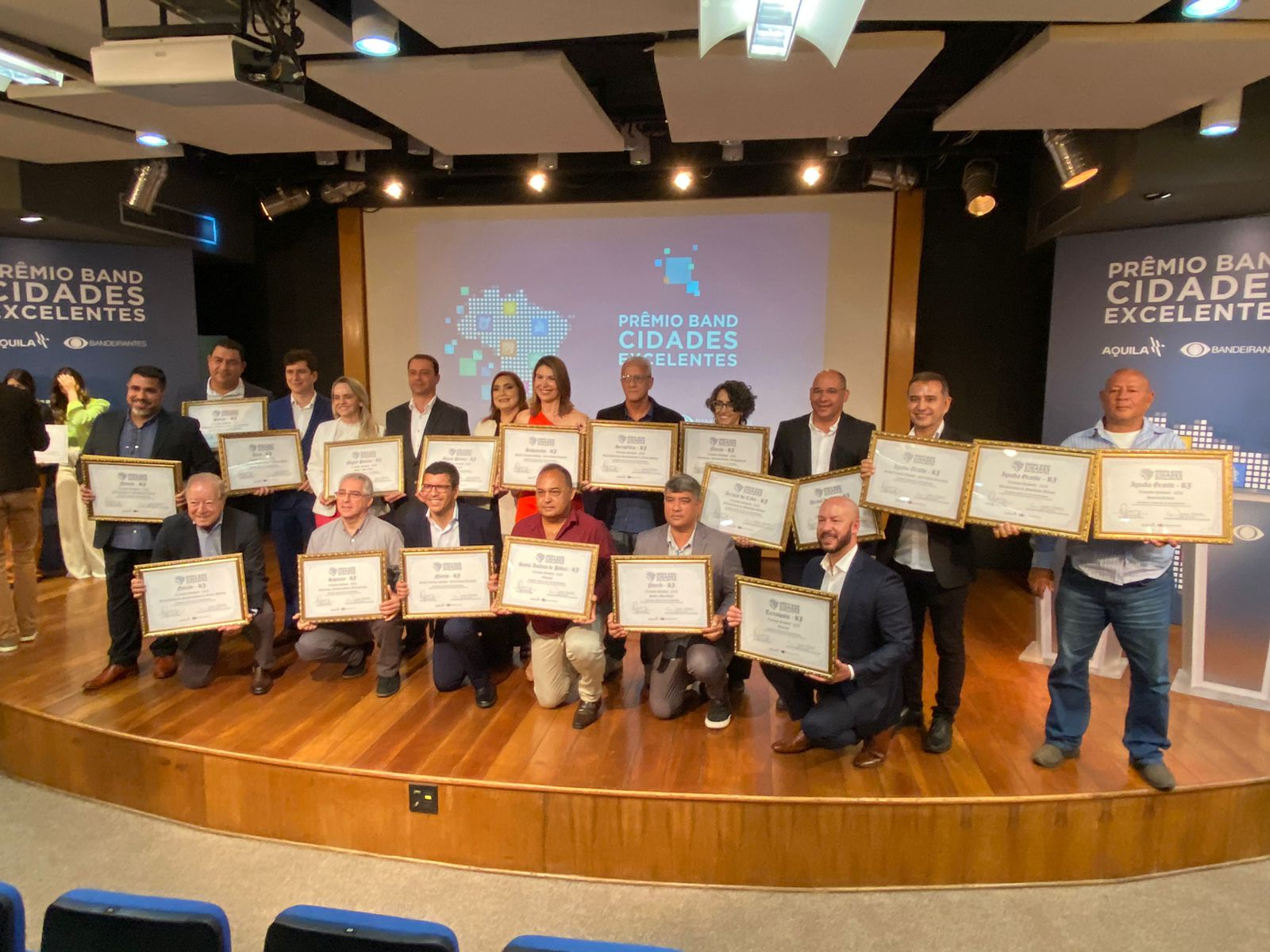 A premiação aconteceu no auditório da Fecomércio, no bairro do Flamengo Marcus Lacerda